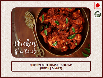 Chicken Ghee Roast - 300 Gms