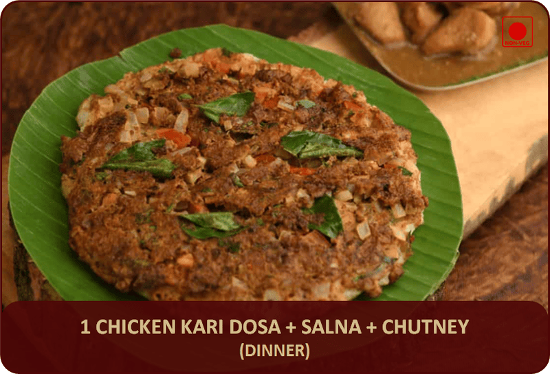 Chicken Kari Dosa - 1 Pcs Chicken Kari Dosa - 1 Pcs