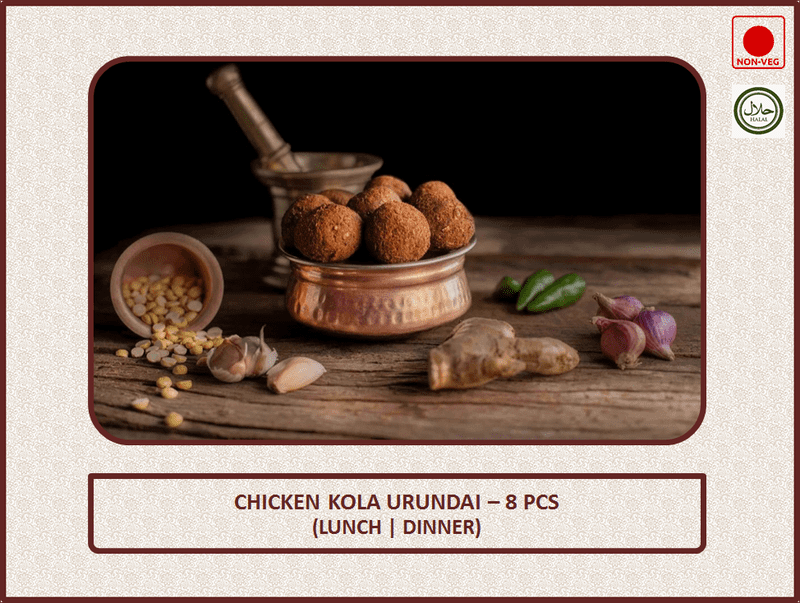 Chicken Kola Urundai - 8 Pcs