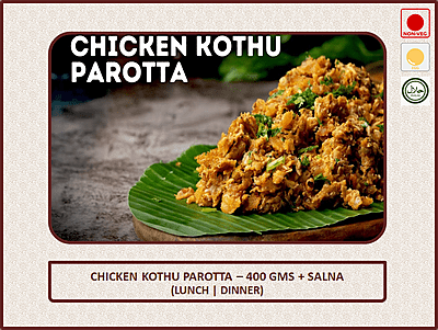 Chicken Kothu Parotta
