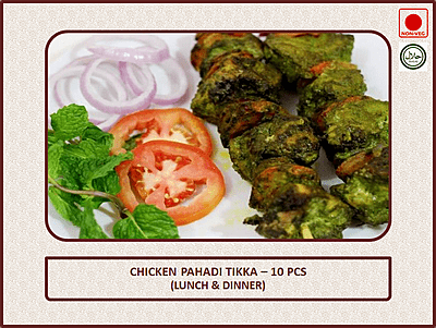 Chicken Pahadi Tikka - 10 Pcs
