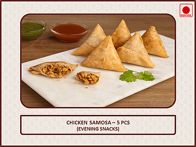 DES - Chicken Samosa - 5 Pcs