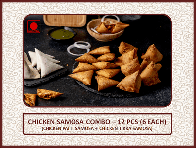 Chicken Samosa Combo - 12 Pcs