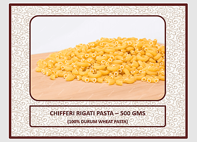 Chifferi Rigati Pasta - 500 Gms