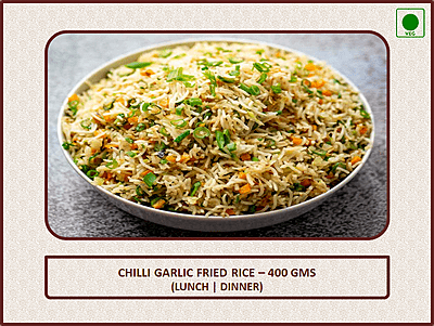 Chilli Garlic Fried Rice - 400 Gms