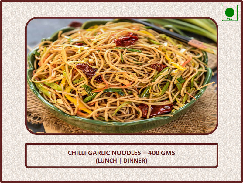 Chilli Garlic Noodles - 400 Gms