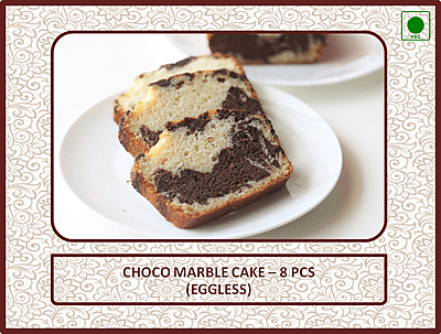 Choco Marble Cake - 8 Pcs