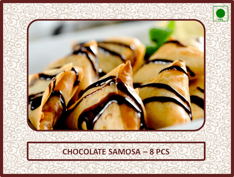 Chocolate Samosa - 8 Pcs
