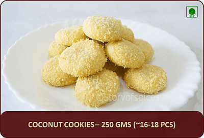 TB - Coconut Cookies - 250 Gms