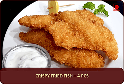 Crispy Fried Fish - 4 Pcs