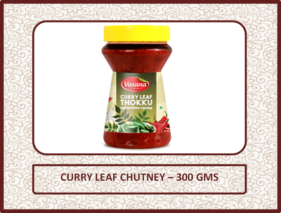 Curry Leaf Thokku - 300 Gms
