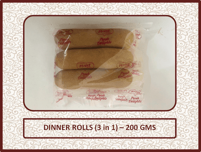 Dinner Rolls - 200 Gms