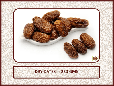 Dry Dates (Black) - 250 Gms