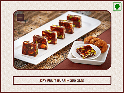 Dry Fruit Burfi - 250 Gms