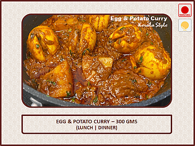 Egg & Potato Curry - 300 Gms