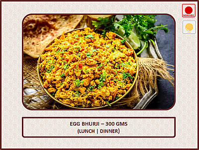 Egg Bhurji - 300 Gms
