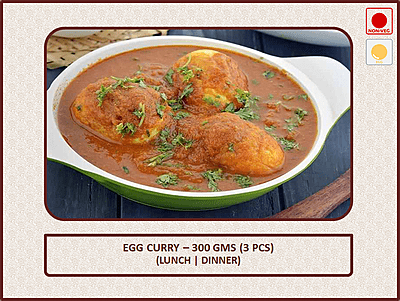 Egg Curry - 300 Gms