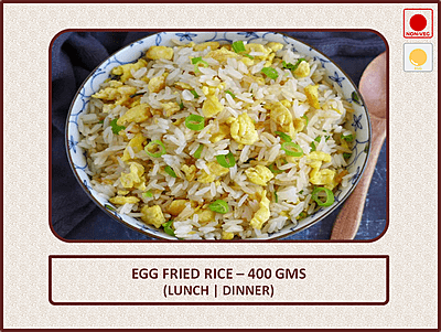 Egg Fried Rice - 400 Gms
