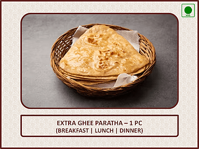 Extra Ghee Paratha - 1 Pc