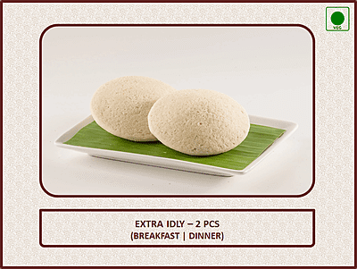 Extra Idly - 2 Pcs