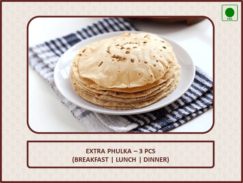 Extra Phulka - 3 Pcs