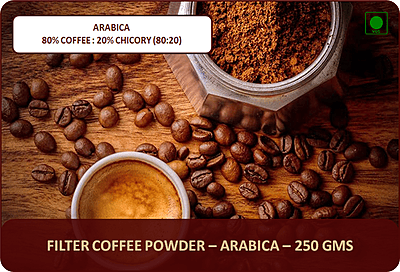 Filter Coffee Powder (Arabica) - 250 Gms