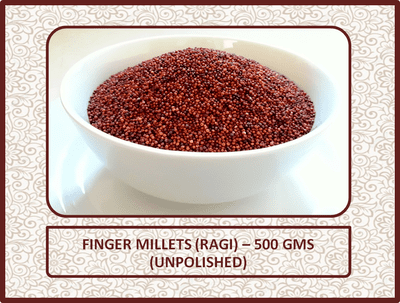 Finger Millets (Ragi) - 500 Gms