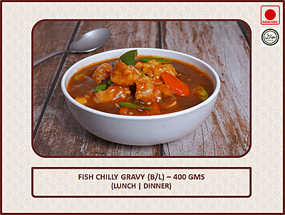 Fish Chilly Gravy (B/L) - 400 Gms