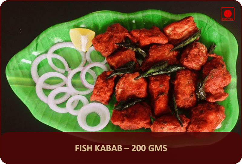 Fish Kabab (B/L) - 200 Gms