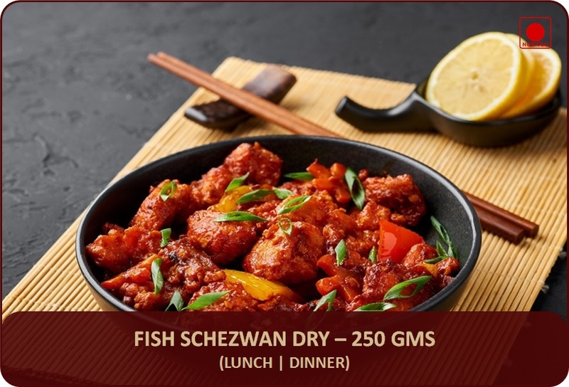 Fish Schezwan Dry - 250 Gms Fish Schezwan Dry - 250 Gms