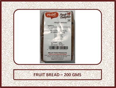 Fruit Bread (Saturday) - 200 Gms