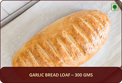 TB - Garlic Bread Loaf - 300 Gms