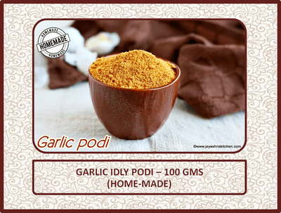 Garlic Idly Podi  - 100 Gms