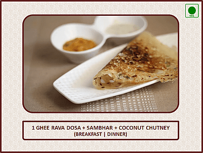 Ghee Rava Dosa - 1 Pc