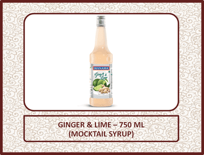 Ginger & Lime - 750 Ml