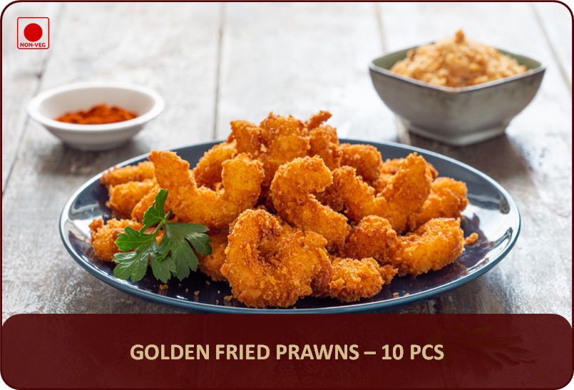Golden Fried Prawn - 10 Pcs