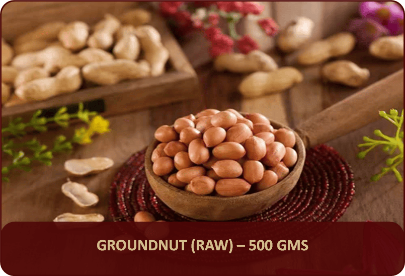 Threadless Ground Nut TFG - Groundnut (Raw) - 500 Gms