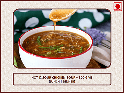 Hot & sour Chicken Soup - 300 Gms