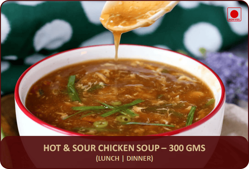 Hot & sour Chicken Soup - 300 Gms
