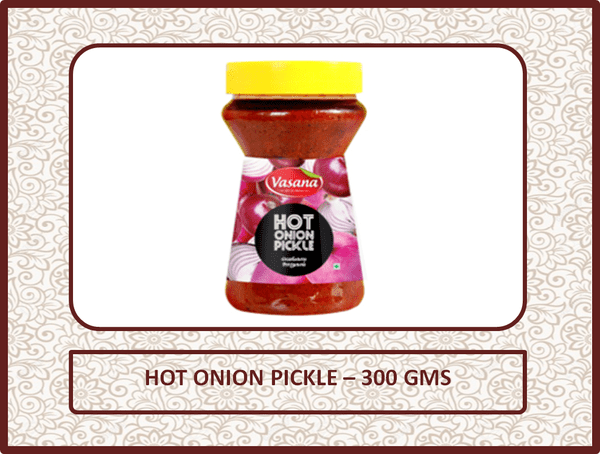 Hot Onion Pickle (300 Gms)