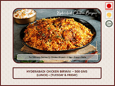 Hyderabadi Chicken Biryani