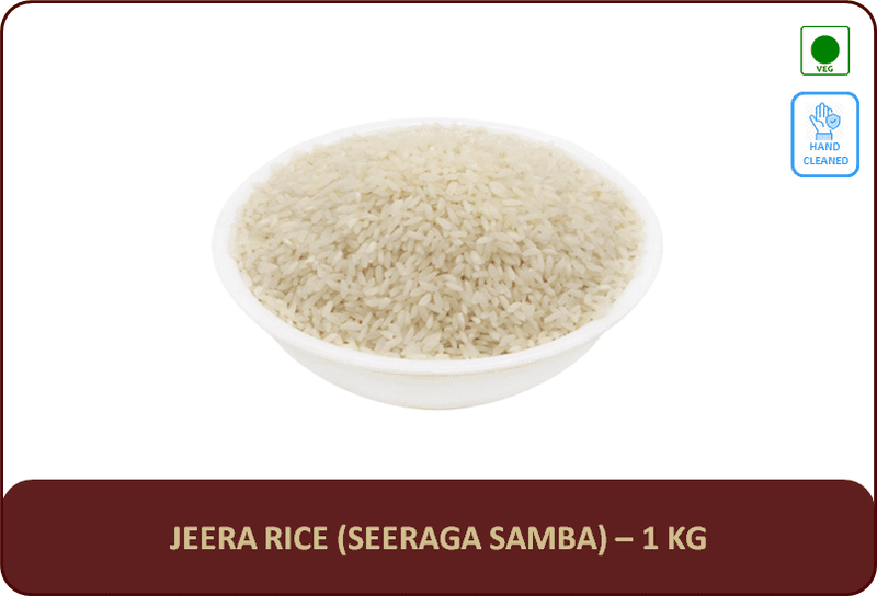 Jeera Rice (Seeraga Samba) - 1 Kg