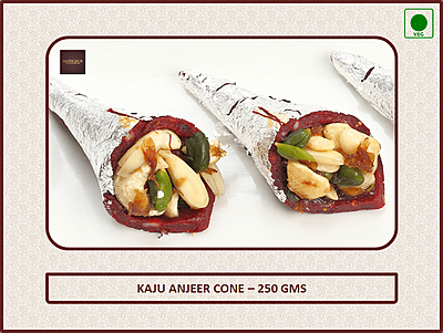 Kaju Anjeer Cone - 250 Gms