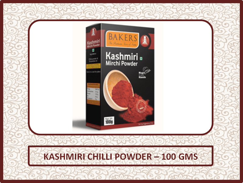 Kashmiri Chilli Powder - 100 Gms