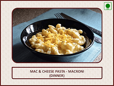 Mac & Cheese Pasta (Dinner) - 1 Bowl