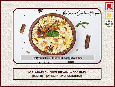 Malabari Chicken Biryani
