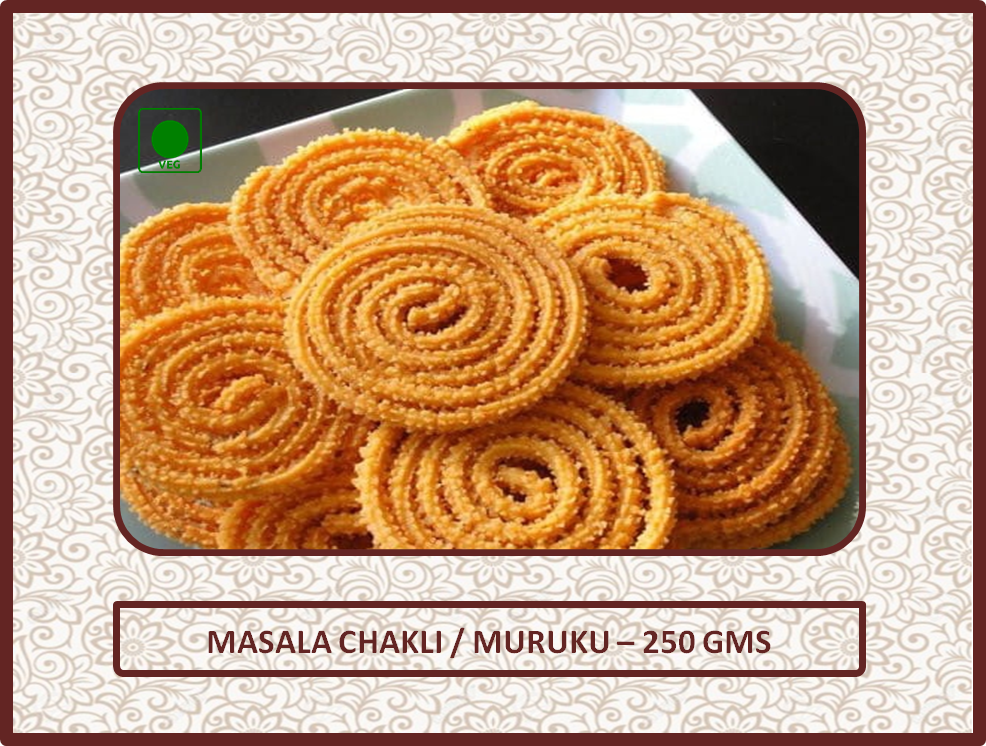 Masala Chakli / Muruku - 250 Gms