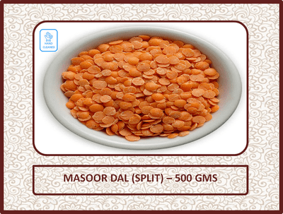 Masoor Dal (Split) - 500 Gms