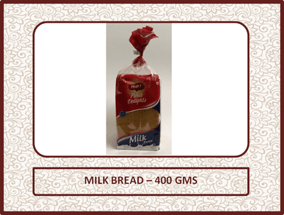 Milk Bread - 400 Gms