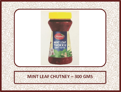 Mint Leaf Thokku - 300 Gms